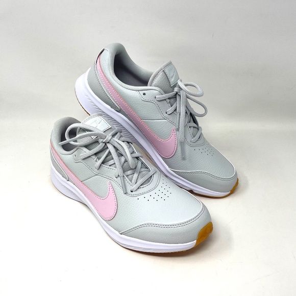 Nike Shoes - 💖MEGA SALE💖Nike Varsity Leather (GS) Grey Leather Pink Foam CN9146 006 Women